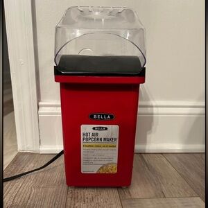 NEW Bella Hot Air Popcorn Maker in Red!